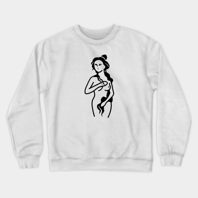 Aphrodite Crewneck Sweatshirt by HELLINISMOS